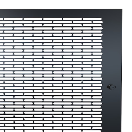 Hammond 12U VENTED DOOR FOR RCSC RCSC19021VDBK1